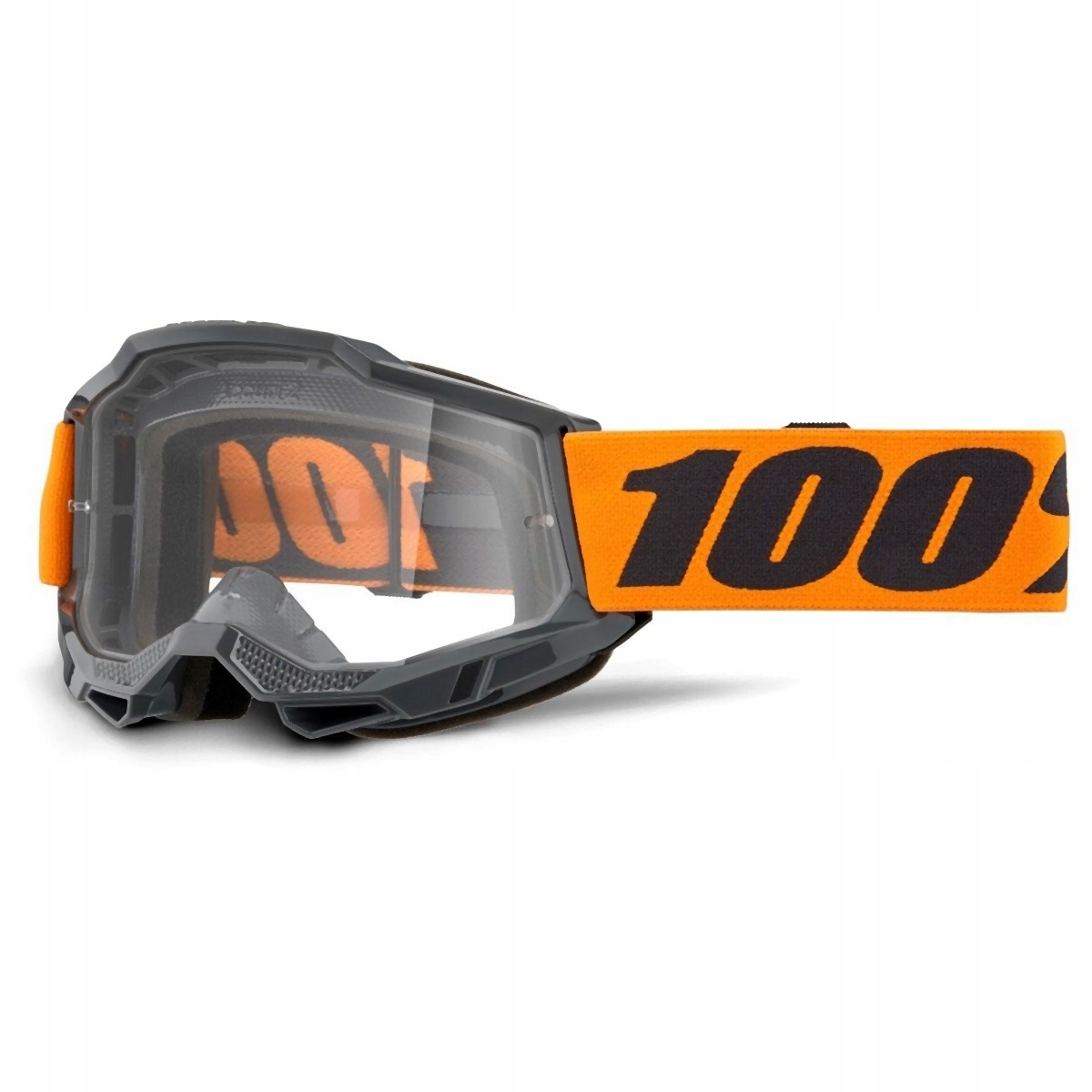 100 % Okuliare Model Accuri 2 Enduro Moto Orange Clear Lens Farba Cz