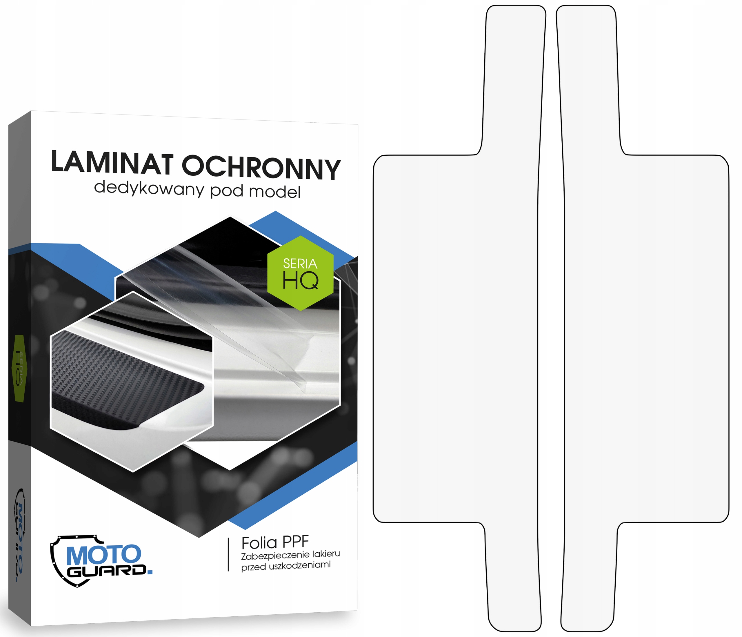 FOLIA OCHRONNA PPF PROGI tylne VOLKSWAGEN GOLF 7