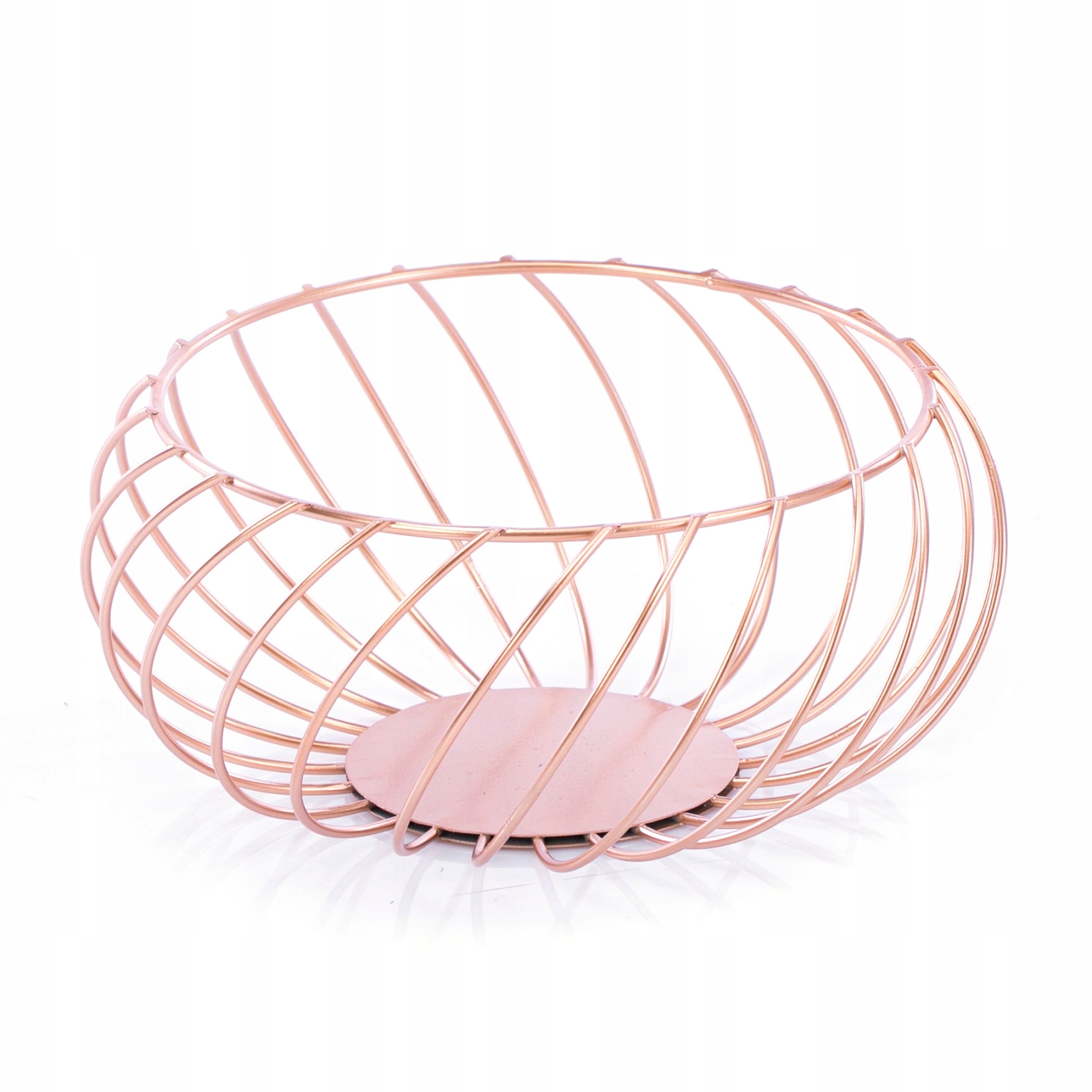 Nowoczesny kosz Metalowy do salonu Dekoracja Róż Marka inna