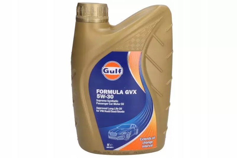 GULF FORMULA GVX 5W30 C3 VW 504.00/507.00 8L Pojemność opakowania 1 l