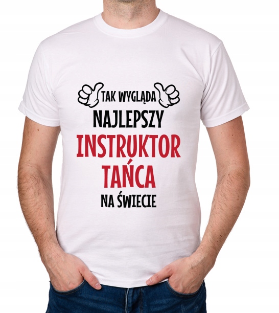 

koszulka Najlepszy Instruktor Tańca prezent