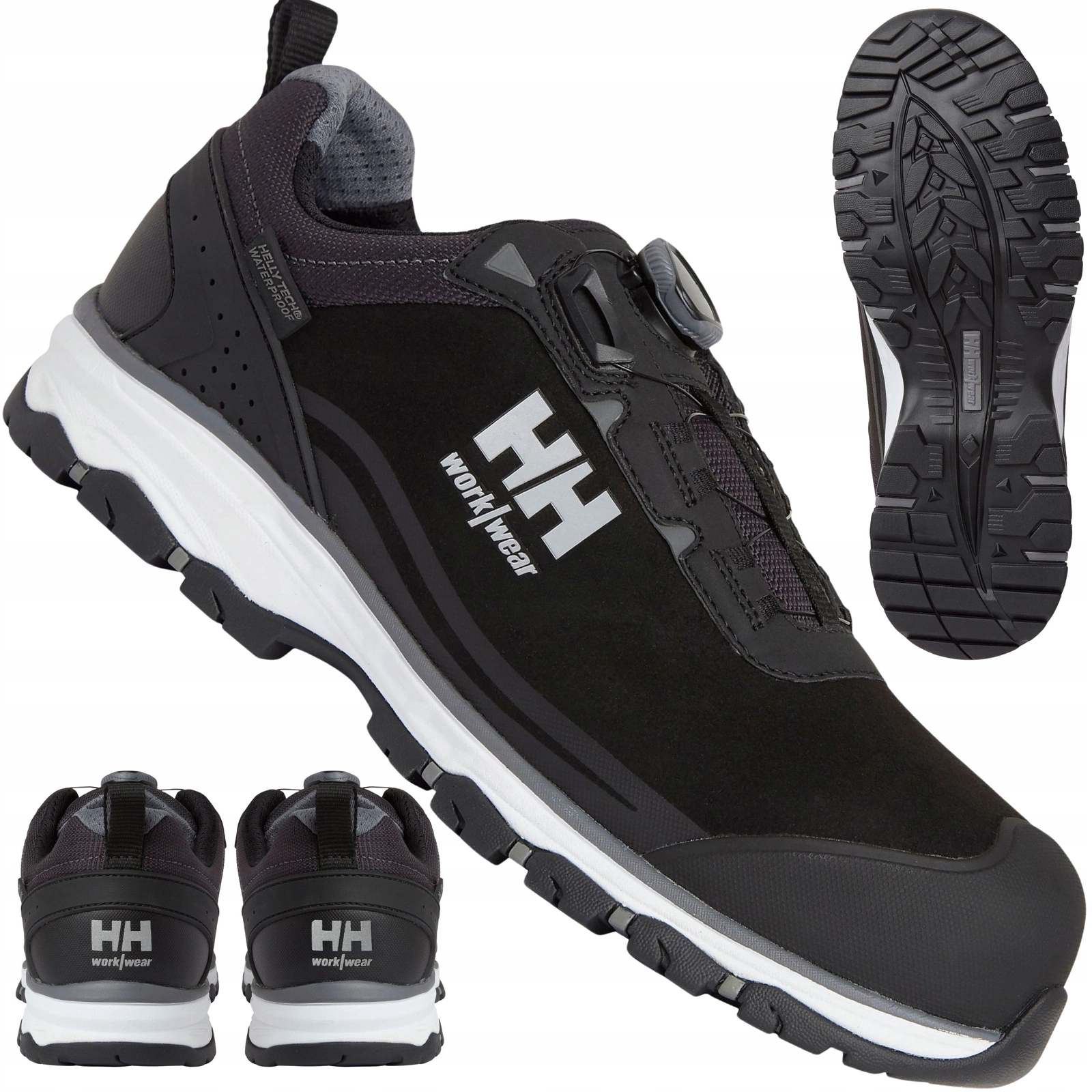 Buty robocze wodoodporne z Boa S3 Esd membrana Helly Hansen Chelsea Evo -42