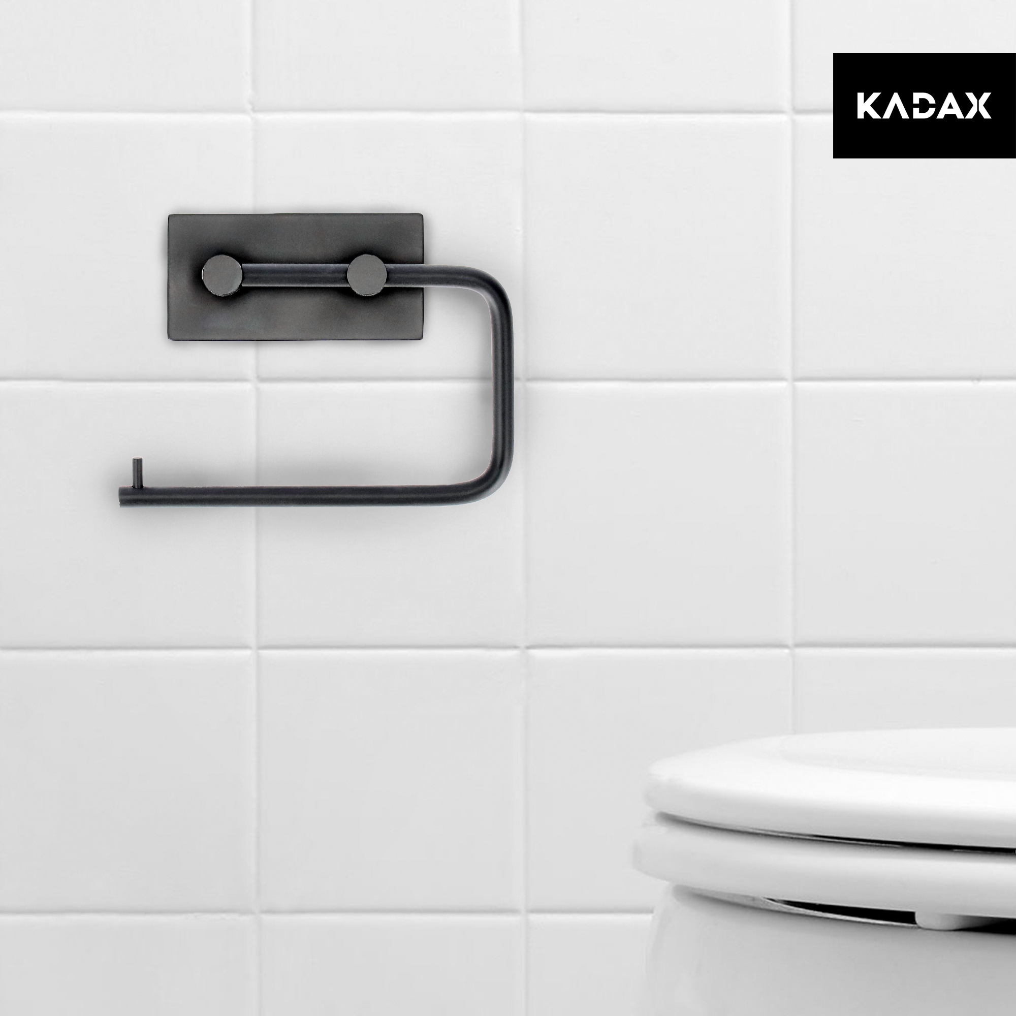 UCHWYT NA PAPIER TOALETOWY BEZ WIERCENIA STALOWY EAN (GTIN) 5903699408384