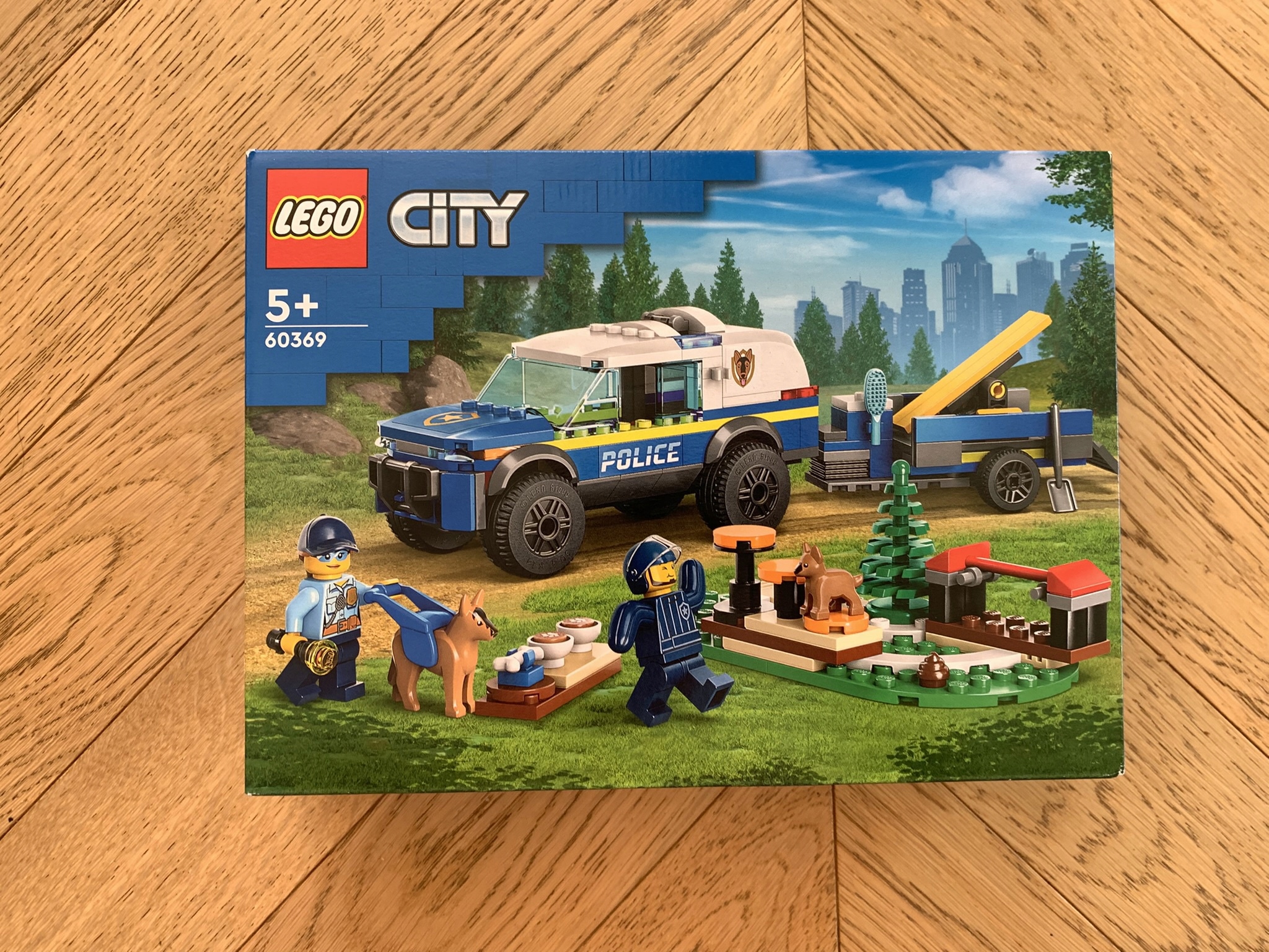 4点セット z767 z779 z791 z793 LEGO 60369 City Szkolenie Psów Policyjnych w Terenie, Zestaw