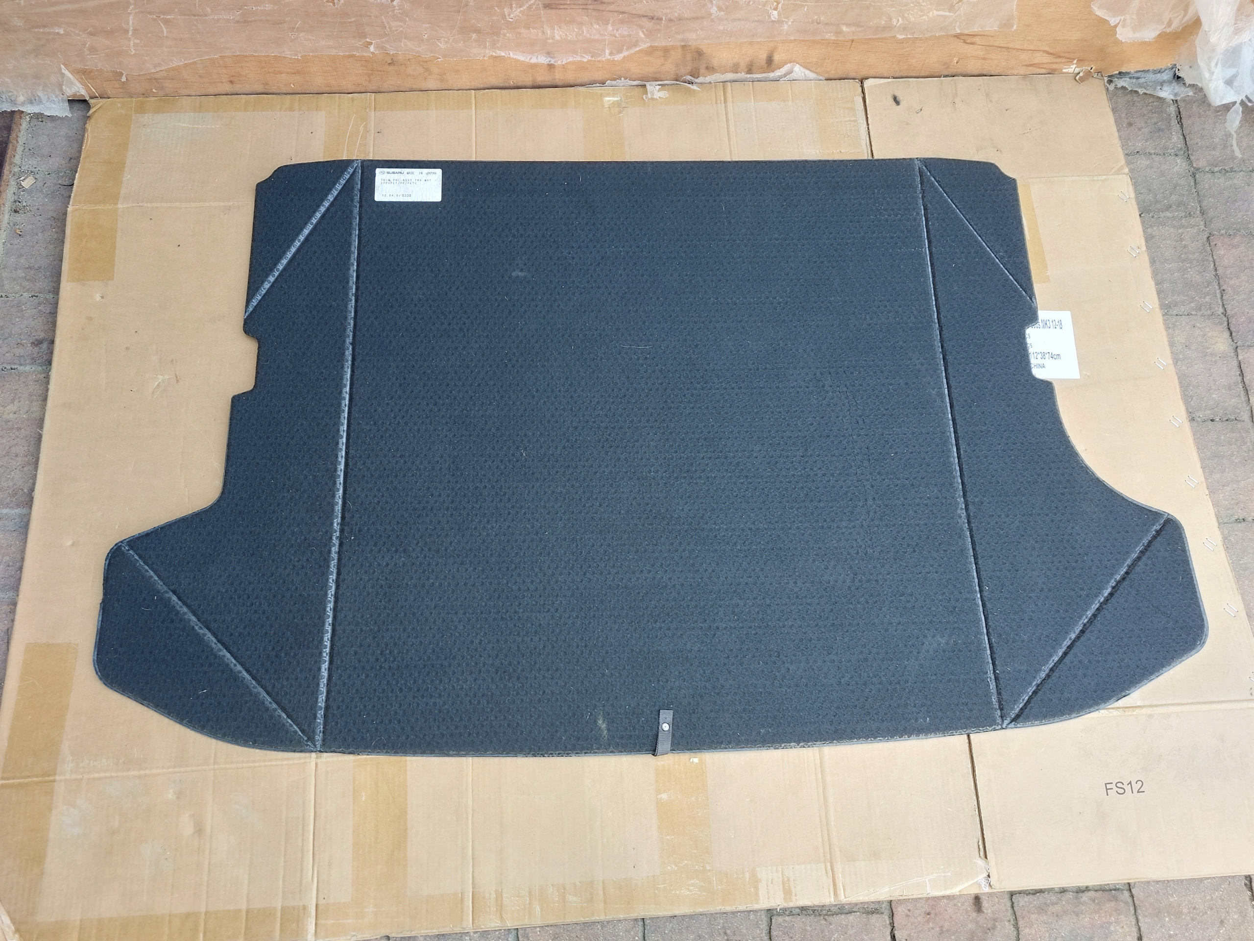 floor mats boot SUBARU OUTBACK III 07r