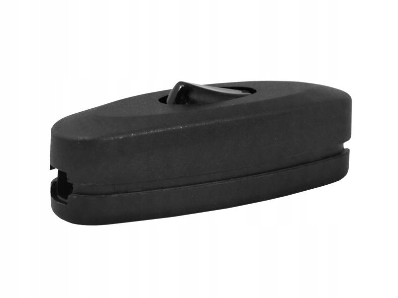 

Włącznik przelotowy czarny do lampki 2,5A 250VAC