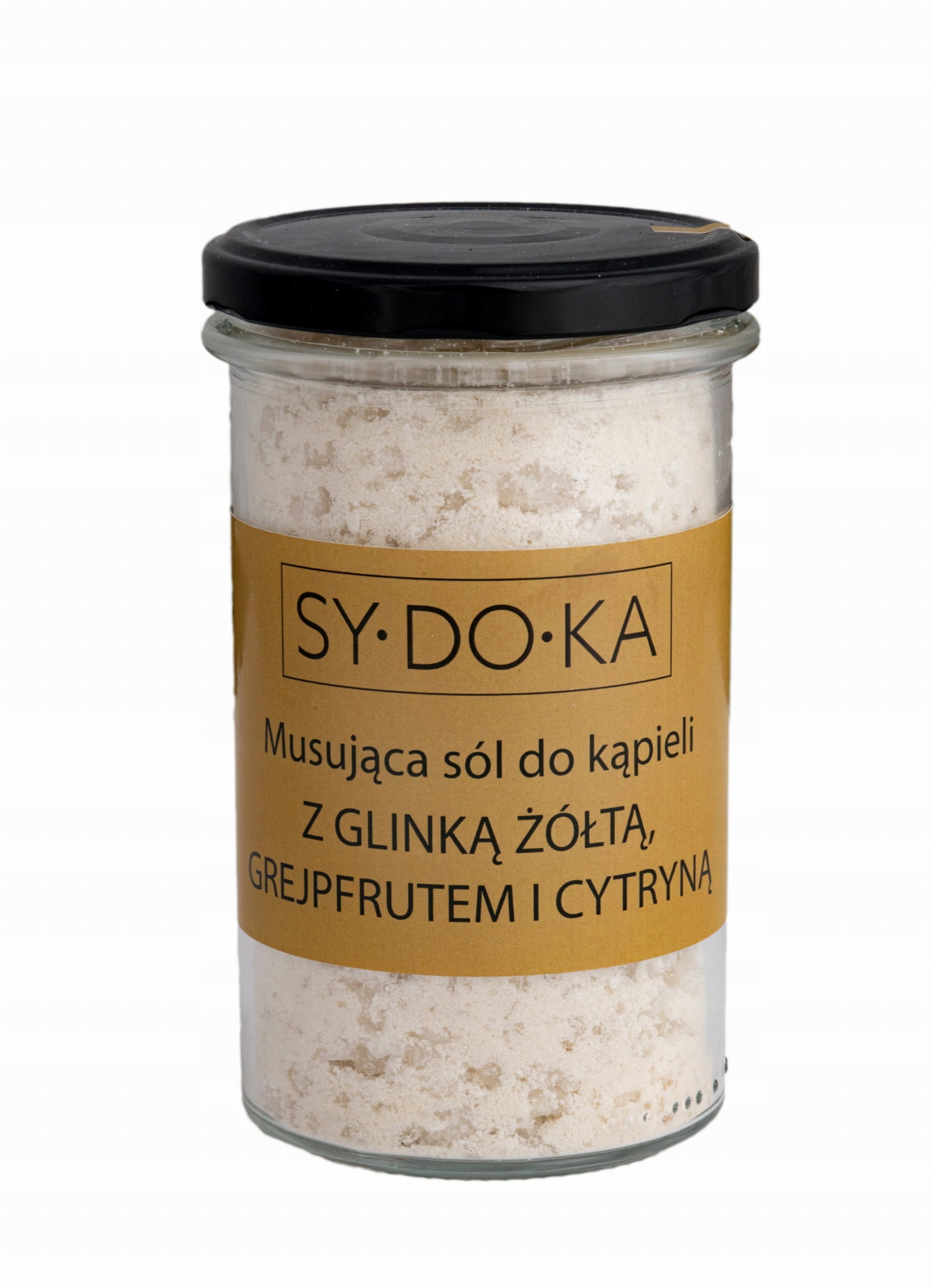 Musująca sól kąpieli glinka żółta home spa relaks EAN (GTIN) 5904067701106