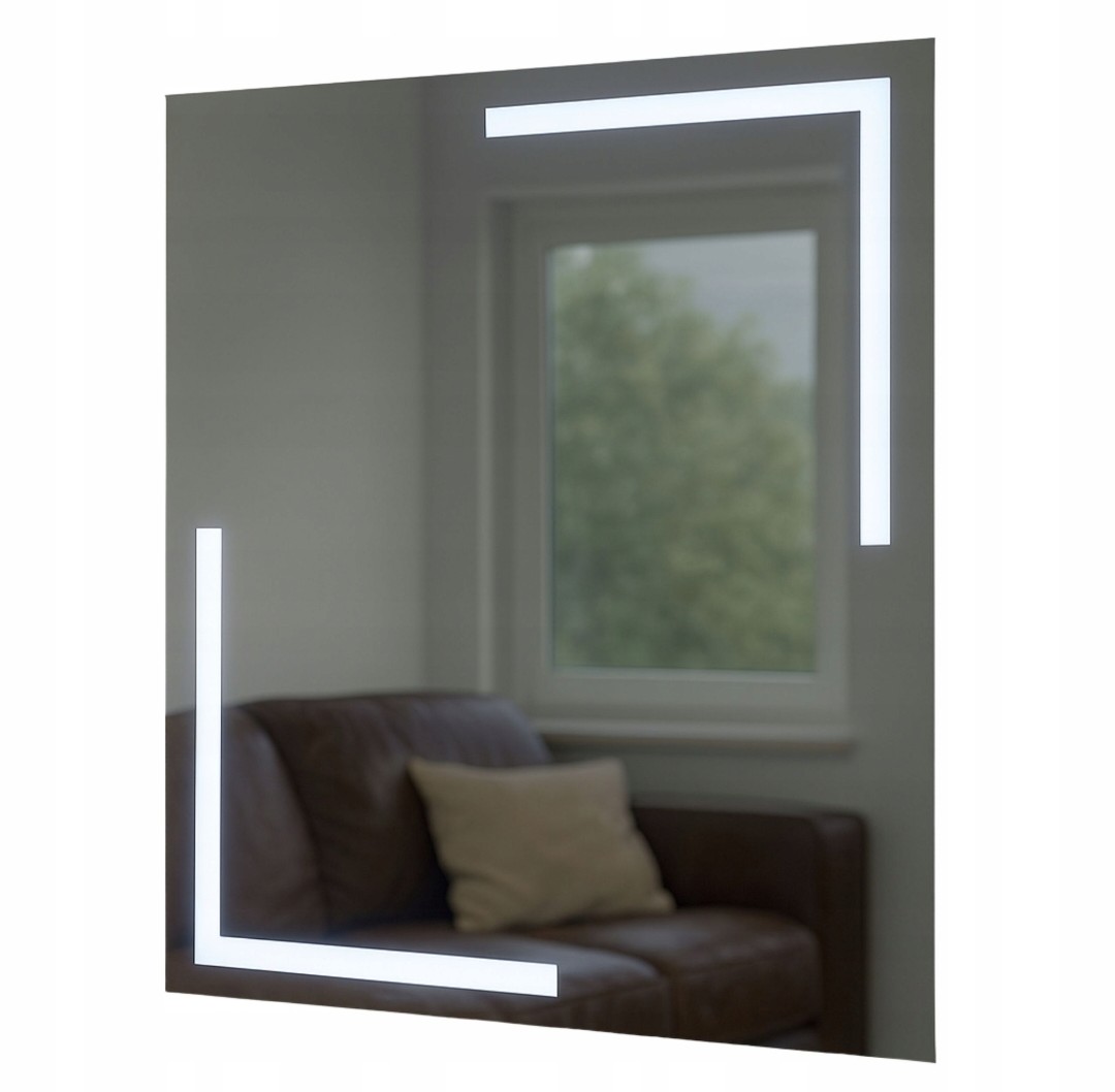 Koupelnové Zrcadlo Aries Led 60x80 cm bez vypínače