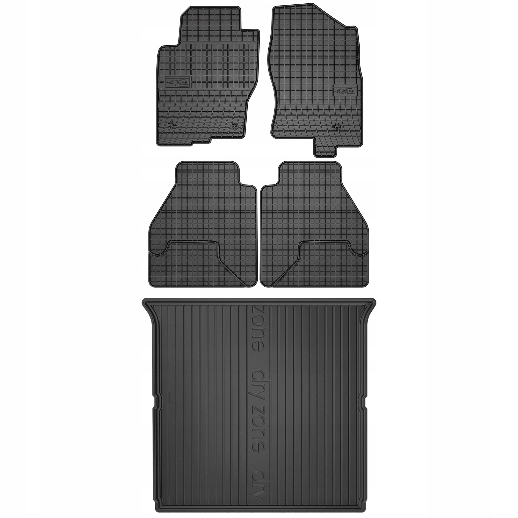 Gumové rohože a rohože Nissan Pathfinder III 2005-2014