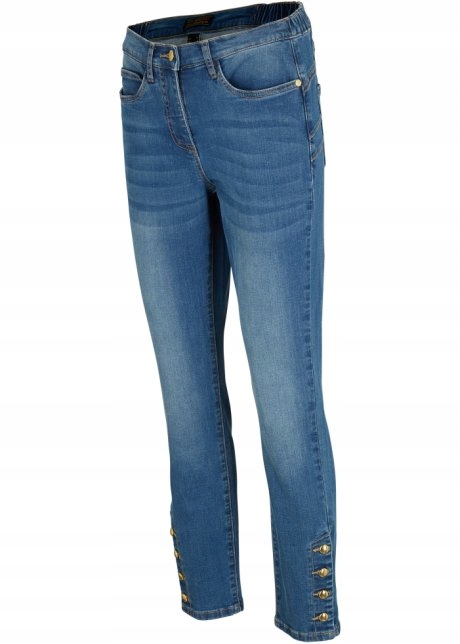 

Y423 Bpc Jeansy Slim Fit ze stretchem r46 p;98-108
