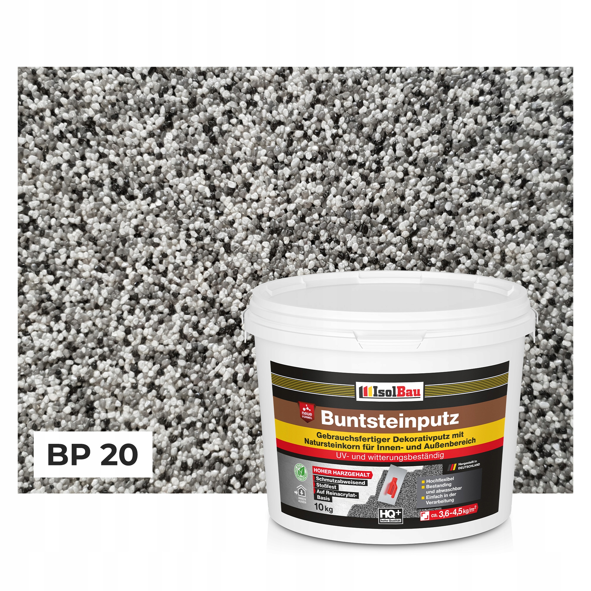 Dekorativní pryskyřičná mozaiková omítka Premium německá BP20 10 kg