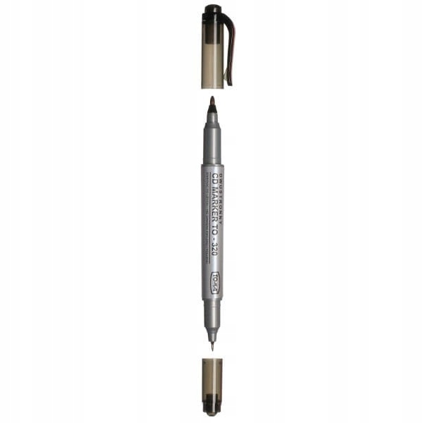 

Marker Toma 320 Do CD/DVD Dwustronny Czarny