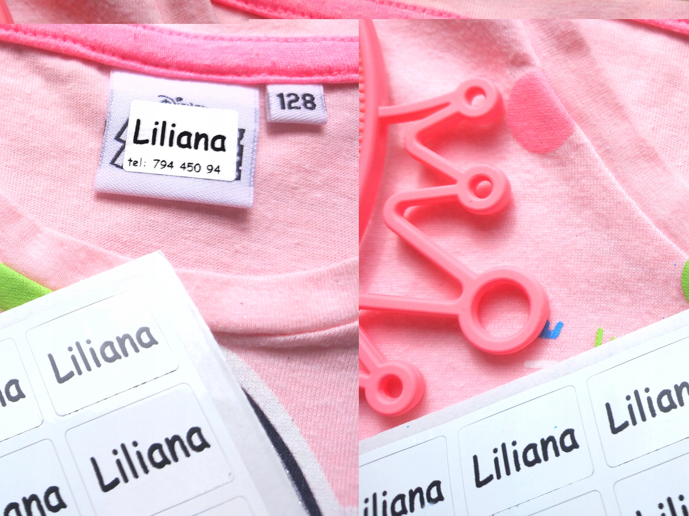 NAKLEJKI Z IMIENIEM NA UBRANIA METKI IMIENNE IMIENNIKI NAKLEJKA STICK MINI Rodzaj naklejka