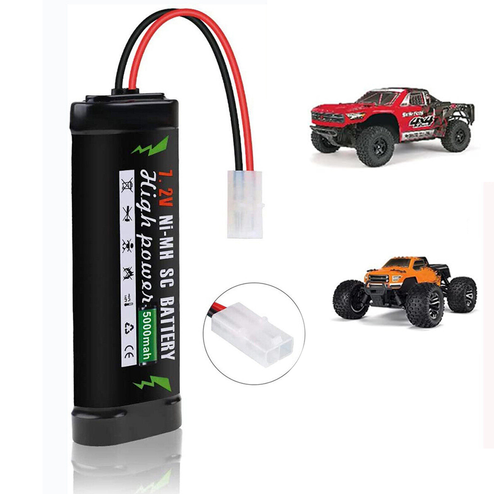 Balíček Akumulátor Baterie 7.2 V 5000 Mah Nimh Tamiya