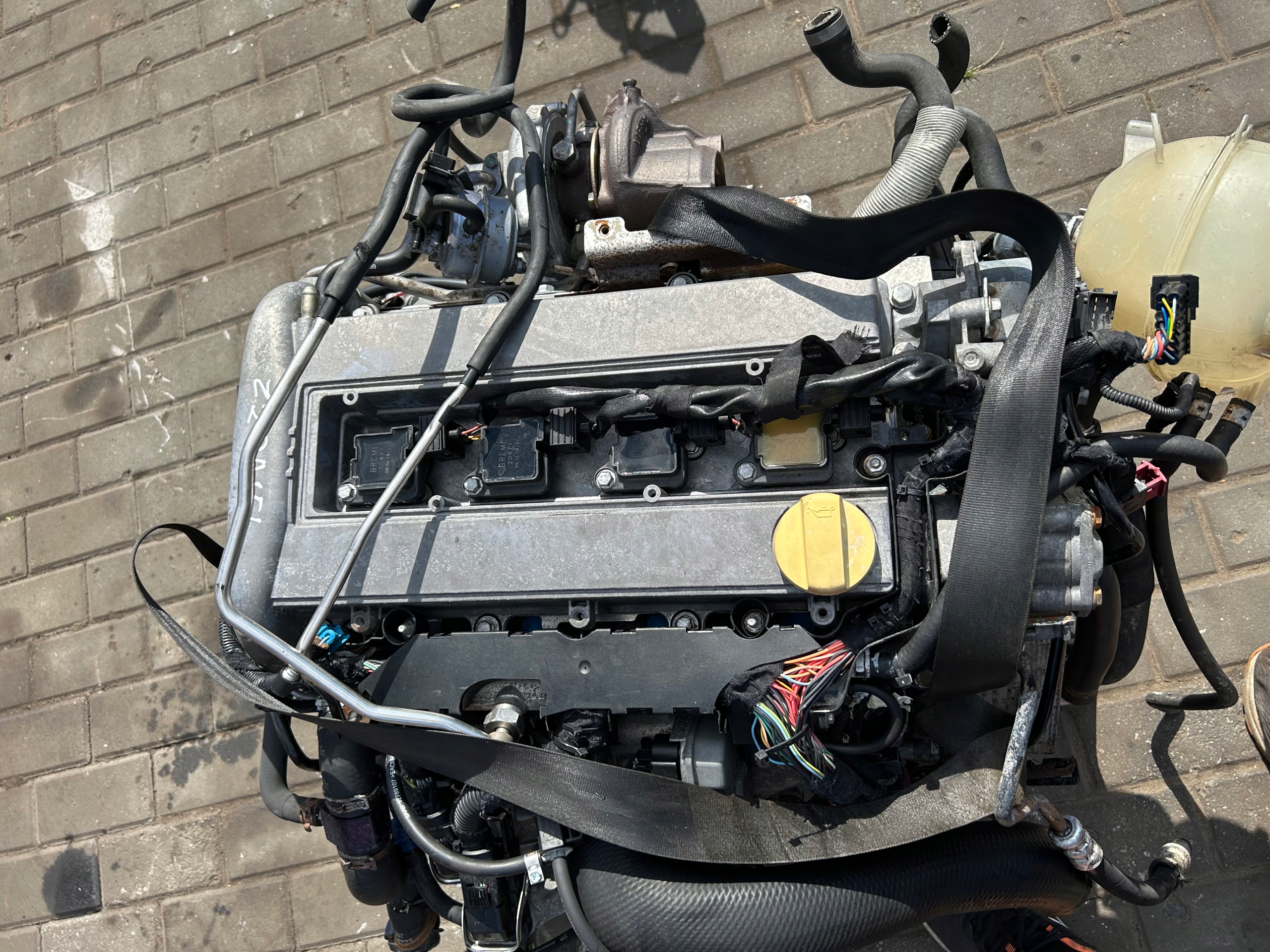 двигатель комплектный SAAB 9-3 93 II 2.0 T Z20NEL