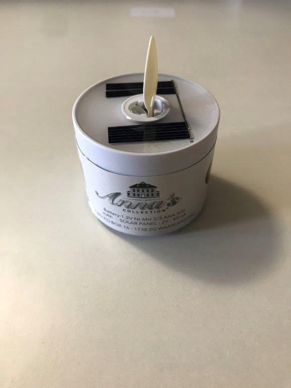 

świeca solarna Led typu tealight
