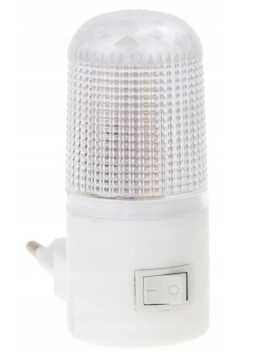 

Lampka Nocna do Kontaktu Nocne Białe światło Led