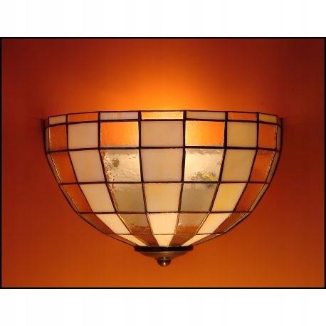 Nástenná lampa vitrážová Modernus 30 cm