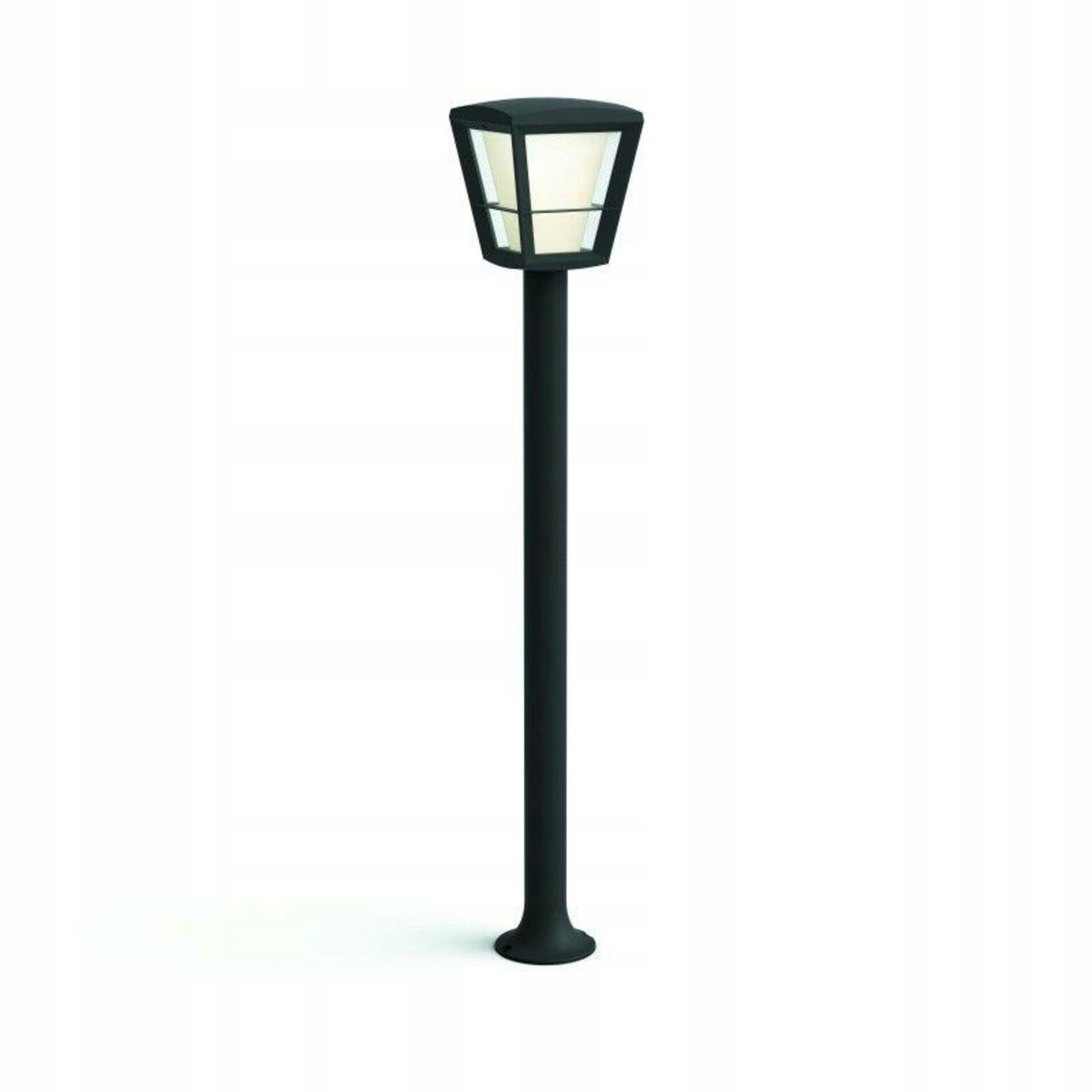 Philips Hue Econic vonkajší Led stĺpik Rgb 100 cm čierny, stmievateľný IP44