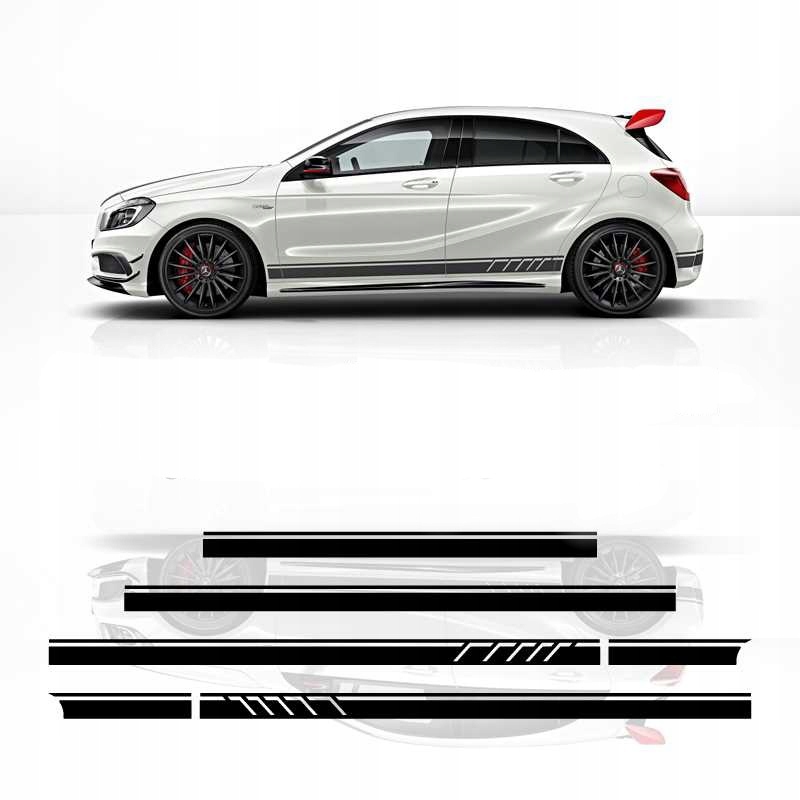 

Zestaw Folia Okleina Amg Edition 1 Mercedes A45S