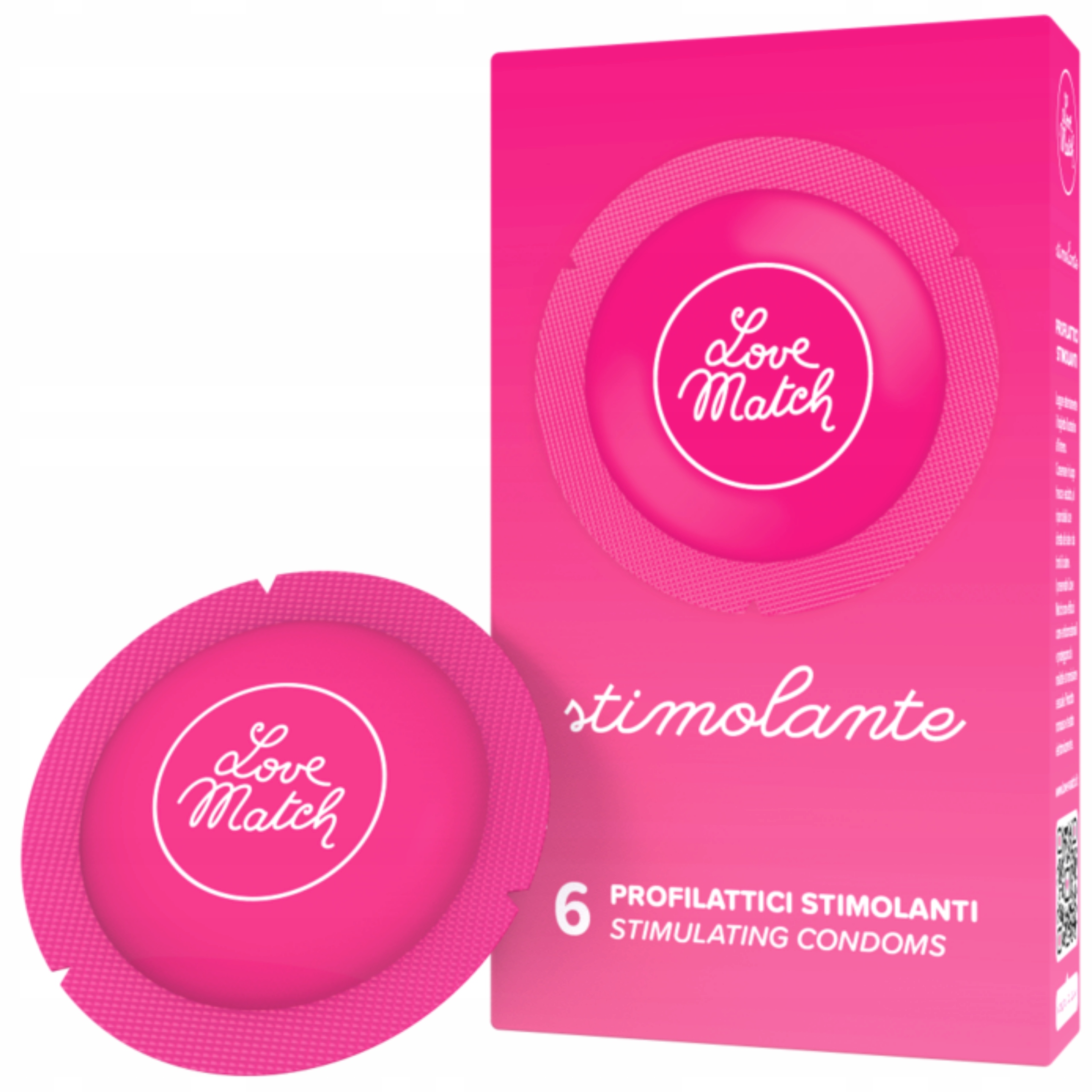

Stymulujące Kobietę Prezerwatywy Love Match 6SZT