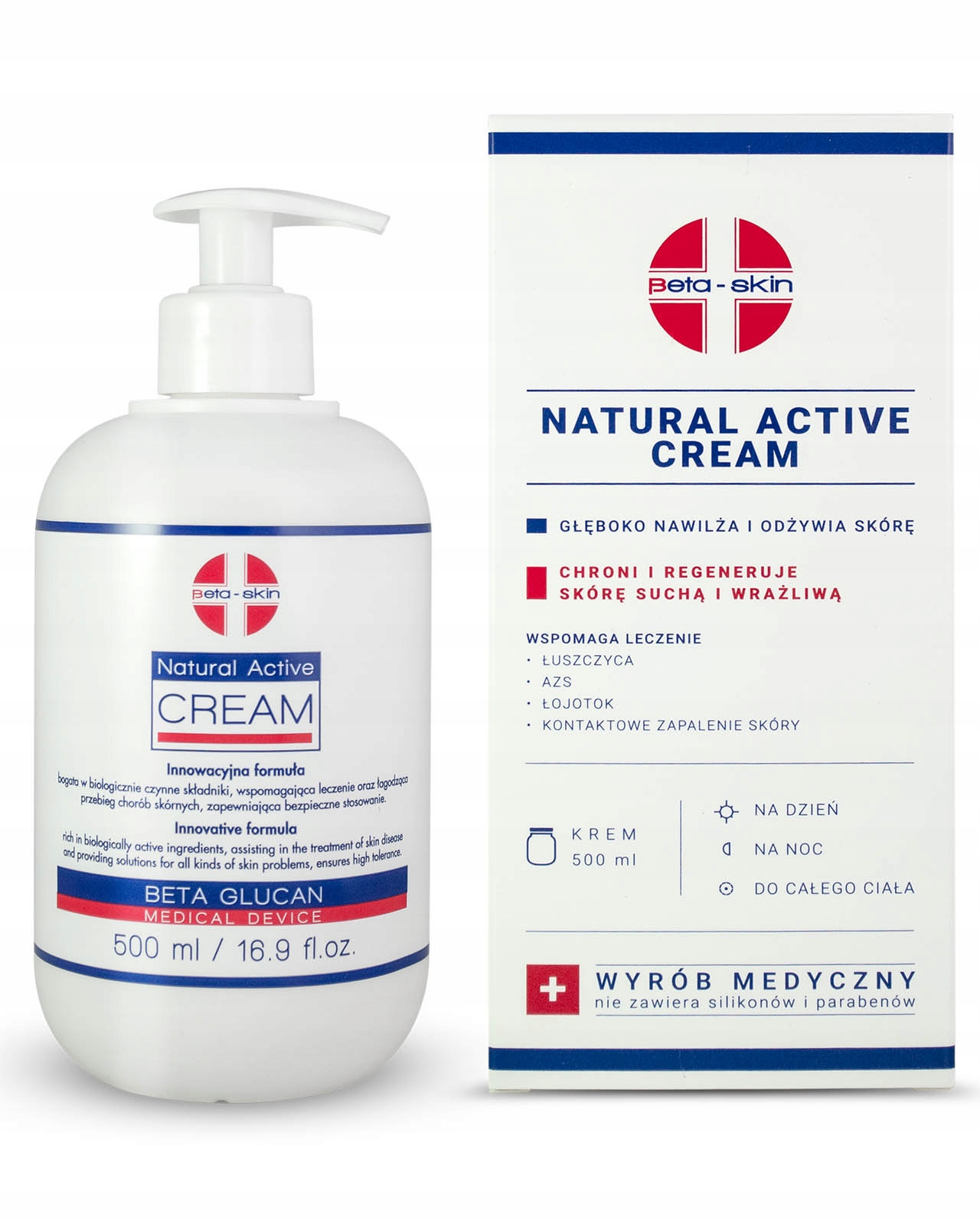 

Beta-Skin Natural Active Cream krem 500ml