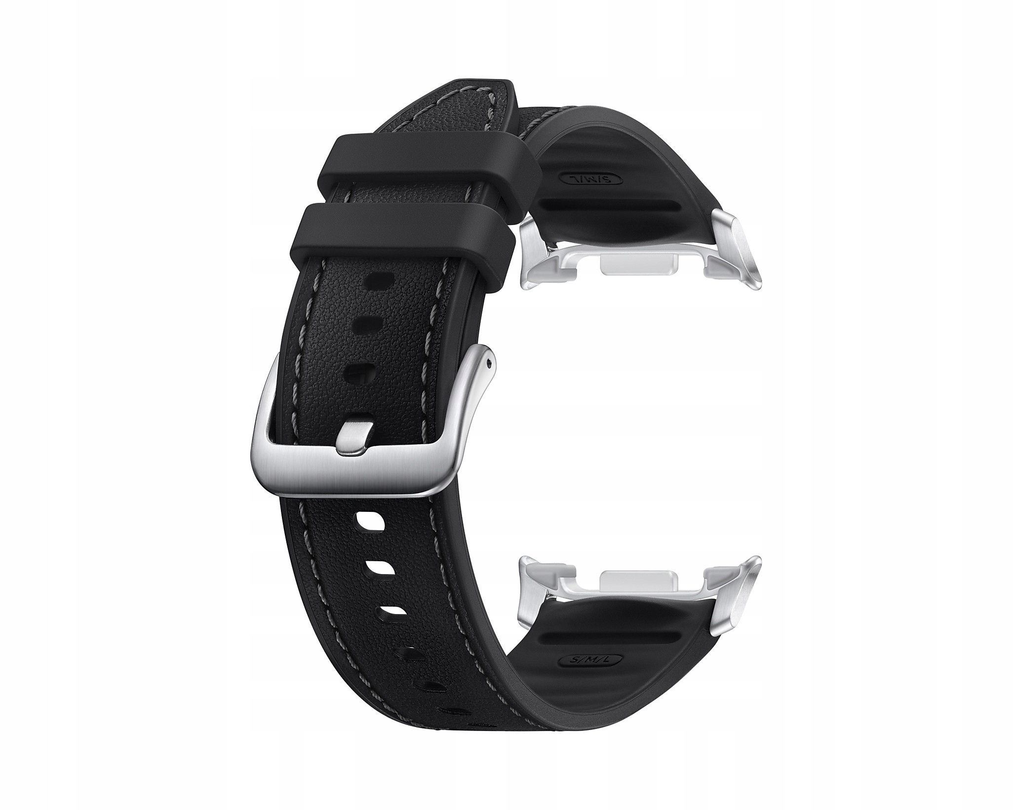 Pasek Samsung do Galaxy Watch 8 Classic Hybrid Band Skóra Czarny