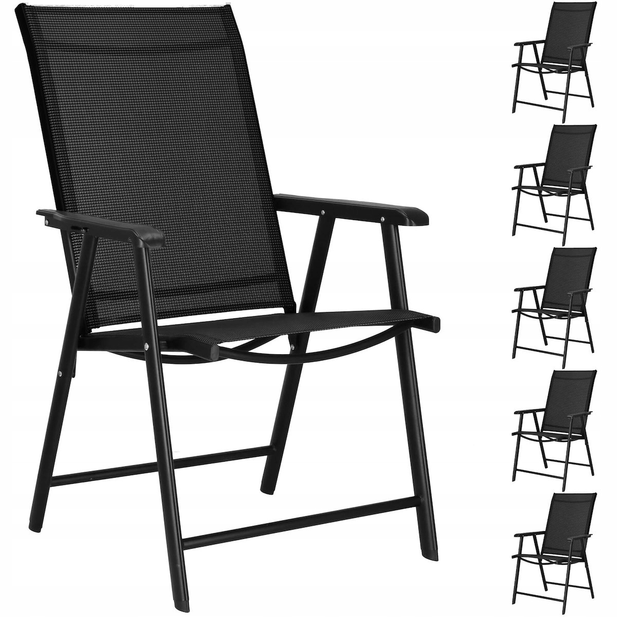 MEBLE OGRODOWE STÓŁ +6 KRZESEŁ NA TARAS BALKON DUŻY ZESTAW MEBLI OGRODOWYCH Liczba elementów w zestawie 7