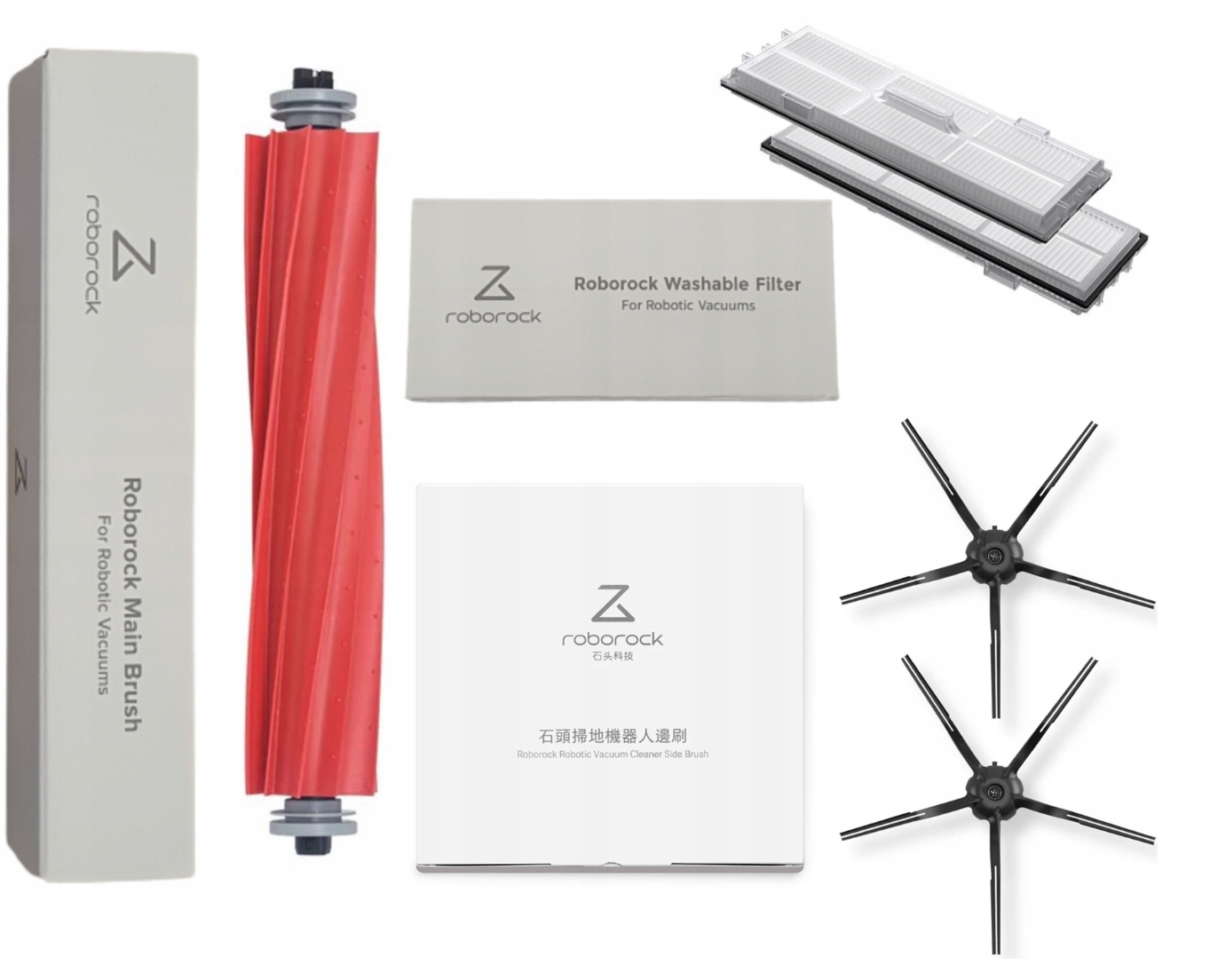 Originální sada filtrů Roborock S7 S7 maxV S7 Plus Black