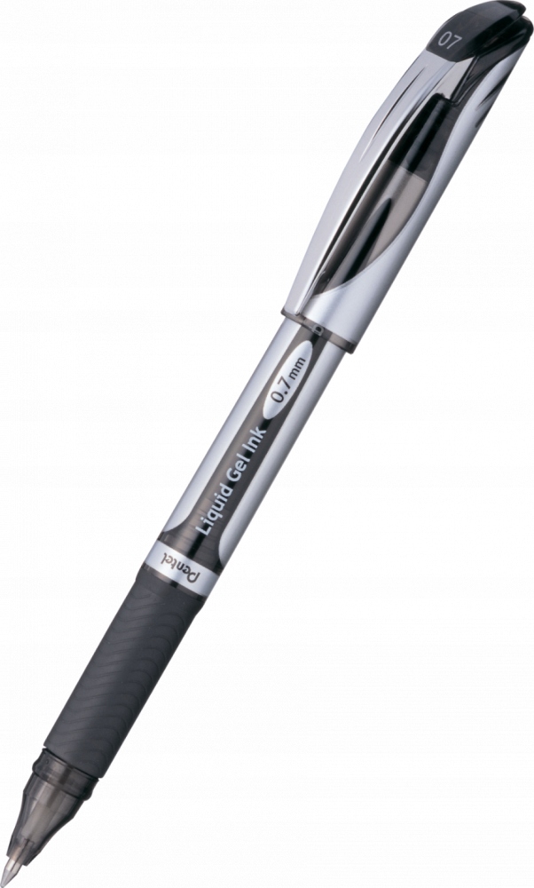 Pióro kulkowe żelowe czarne Pentel EnerGel x 3 szt Liczba sztuk w ofercie 3 szt.