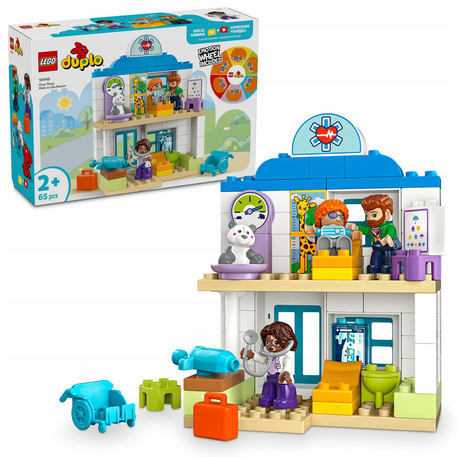 Lego Duplo 10449 První návštěva u lékaře