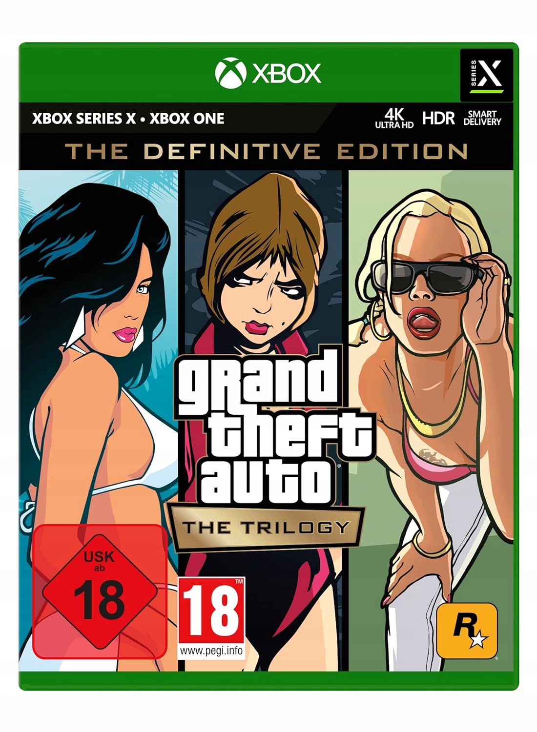 GRAND THEFT AUTO: THE TRILOGY | GTA PO POLSKU XBOX ONE | SERIES X PŁYTA GRA