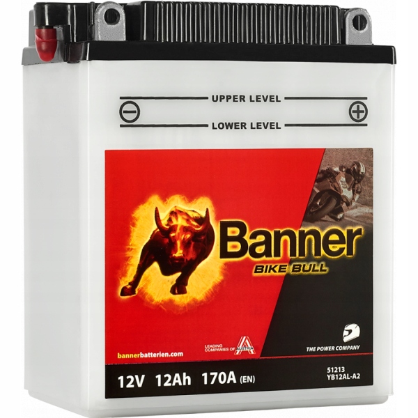 

Akumulator Banner Bike Bull YB12AL-A2 12V 12Ah