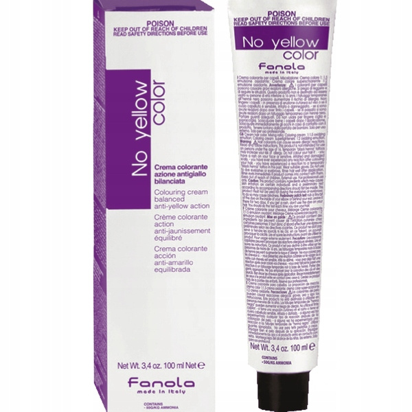 

Fanola T.11 No Yellow Ice Toner Mix 1:2 100ml