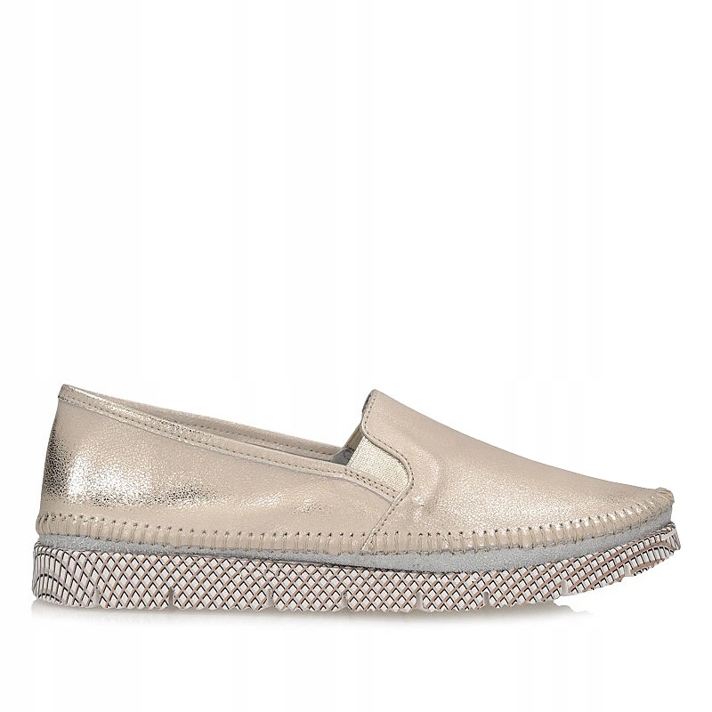 Komfortní polobotky Slip on Maciejka 03512-25/00, zlato