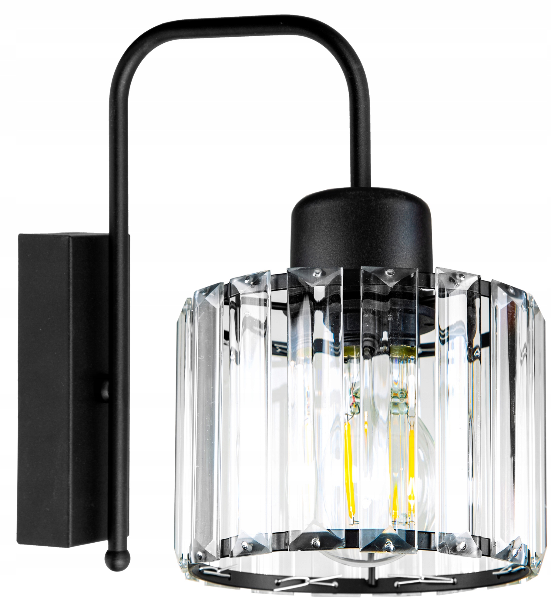 

Nowoczesna Szklana Lampa Ścienna Kinkiet Led