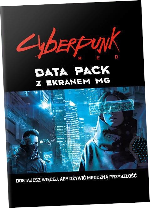 Cyberpunk RED RPG: Data Pack z ekranem MG (edycja polska)