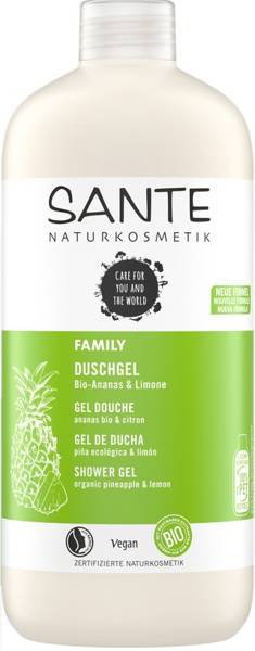 Sprchový Gel Ananas A Citron Eco 500 ml Sante