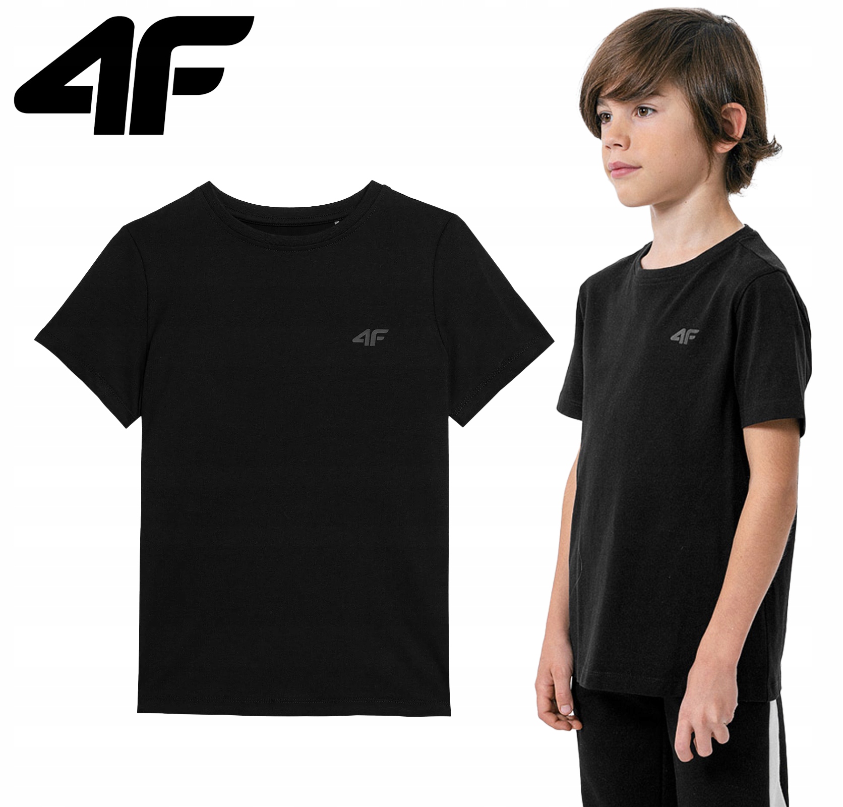

4F Basic T-shirt Koszulka Na Wf Z22 JTSM001 164