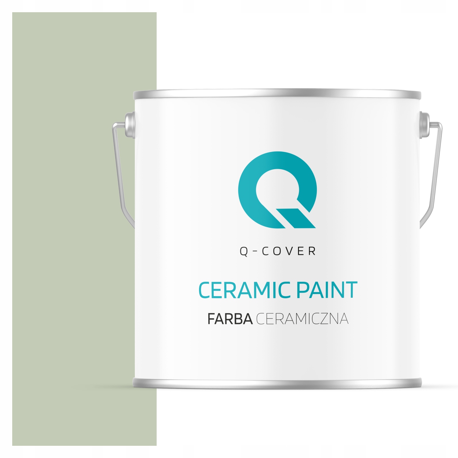 Keramická Farba Na Stenu Zelená Svetlá H2157 5L Mat Poľský Výrobca