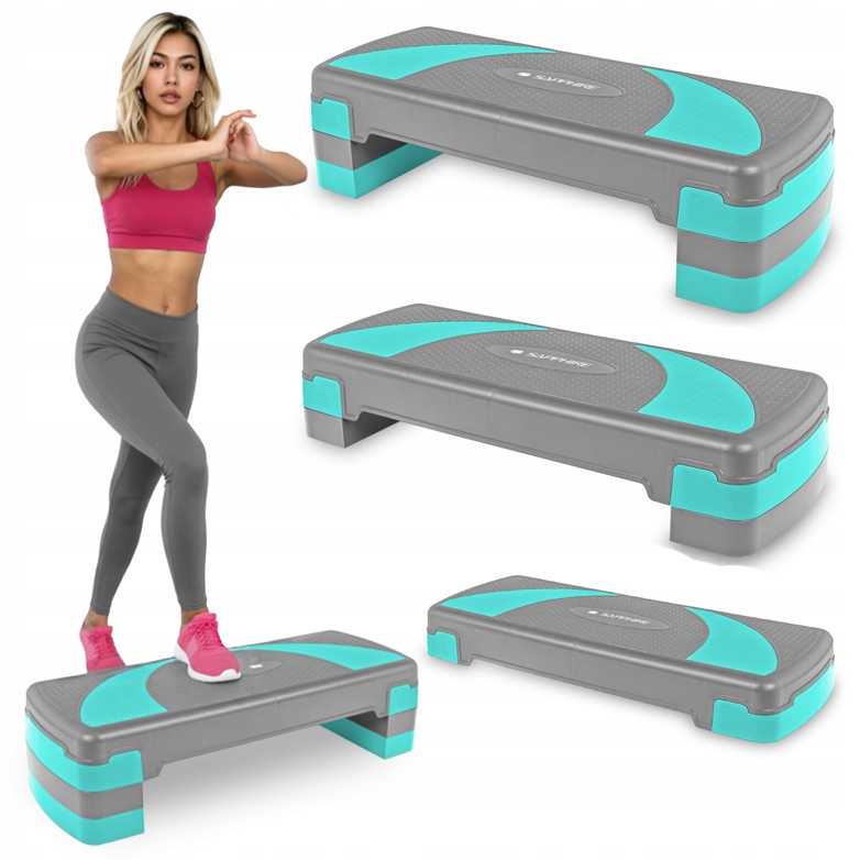Step Schodek fitness do aerobiku 3 Stopniowy regulowany Stepper do ćwiczeń