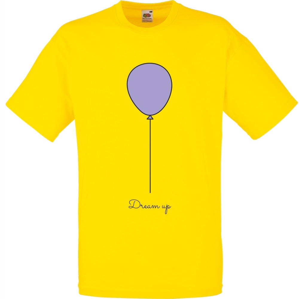 

Koszulka dream up! balon L żółta jaskrawa