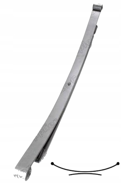 638004 - ЛИСТОВА РЕСОРА SPRINTER / VW LT 28-35 II ! Кілен !