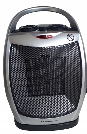 Keramický termoventilátor s oscilací 1800 W Farelka Elektrický Radiátor