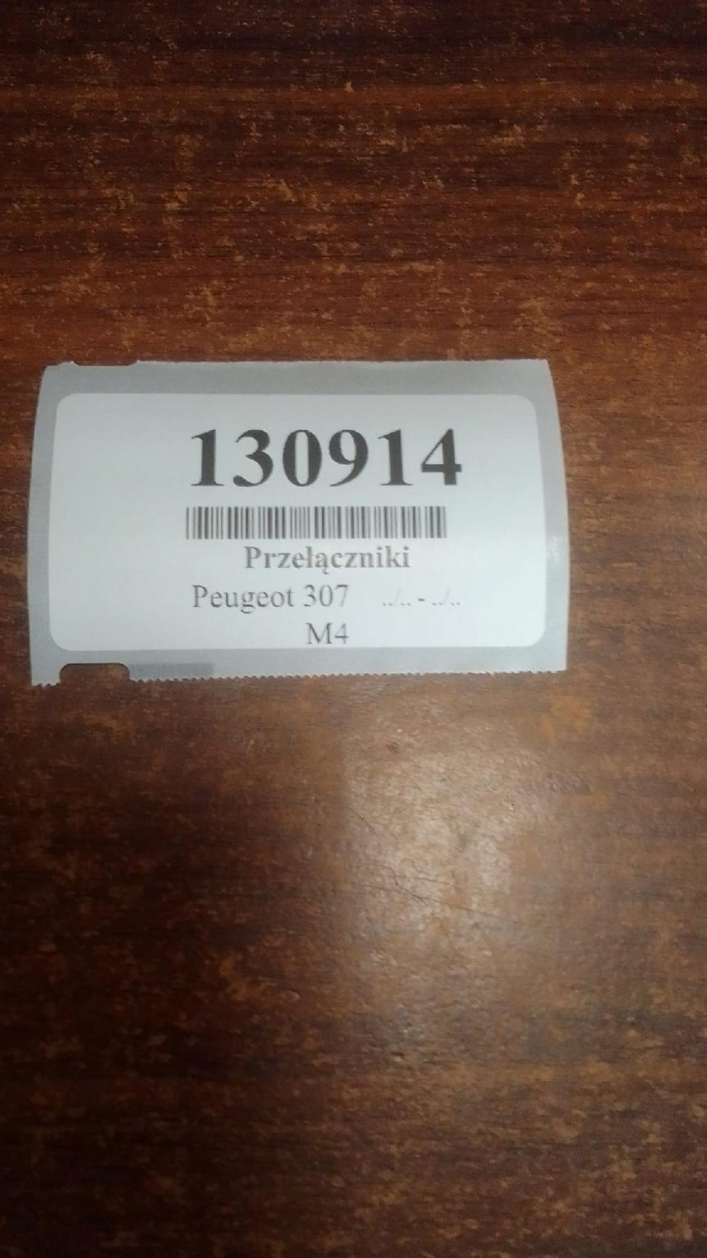 PEUGEOT 307 DEVIO LUCI TERGICRISTALLO TERGI 96595089XT