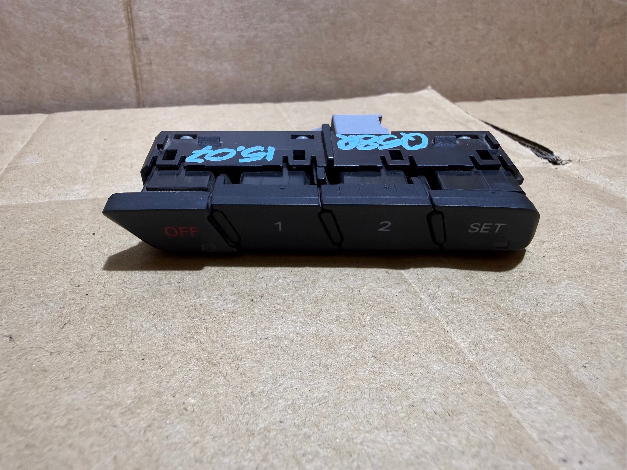 AUDI Q5 8R Schalter modul Bedienteil PAMIECI SITZ 8R0959769