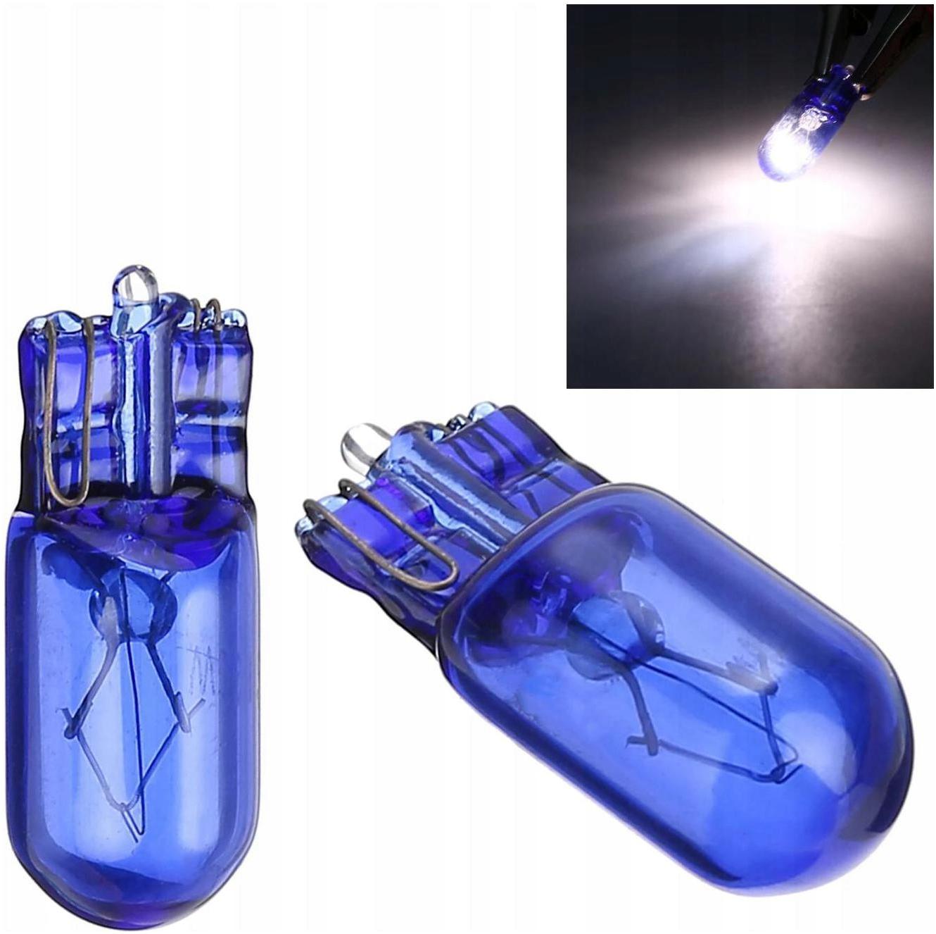 Żarówki W5W Hoalte White 4200K Xenon Look Białe T10 5W5 Postojówki