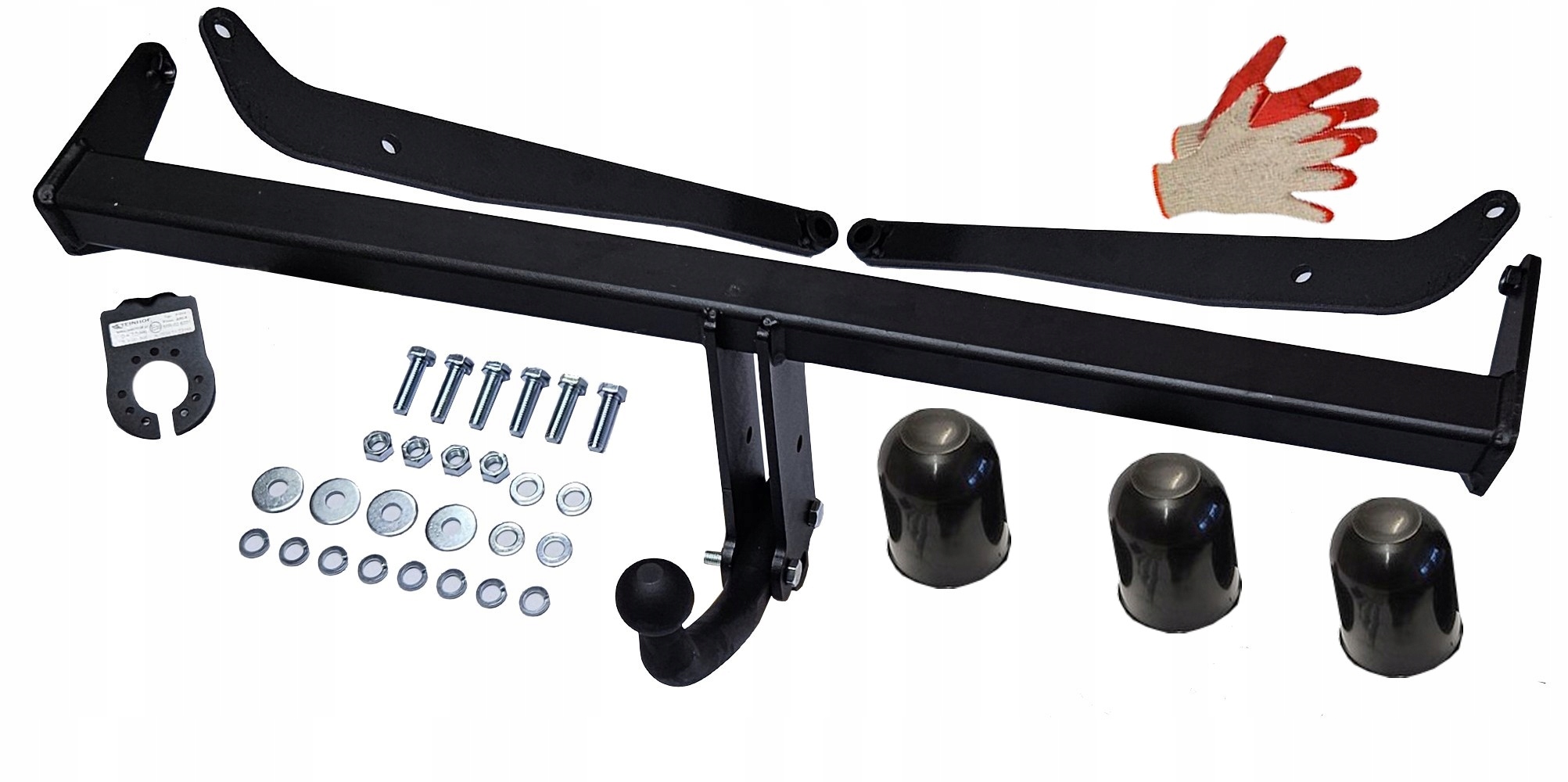 SOLIDNY HAK HOLOWNICZY+OSŁONKI do FORD PUMA 2 II od2019+HYBRID +TITANIUM +X Rodzaj kuli Odkręcana