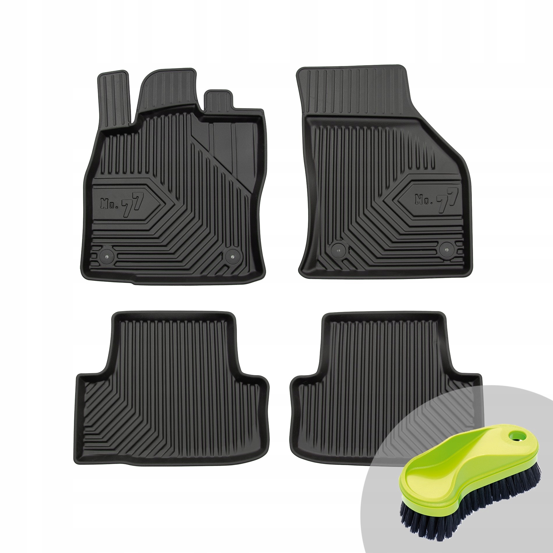 Frogum Koberce do auta pro Škoda Karoq od roku 2017 kartáč