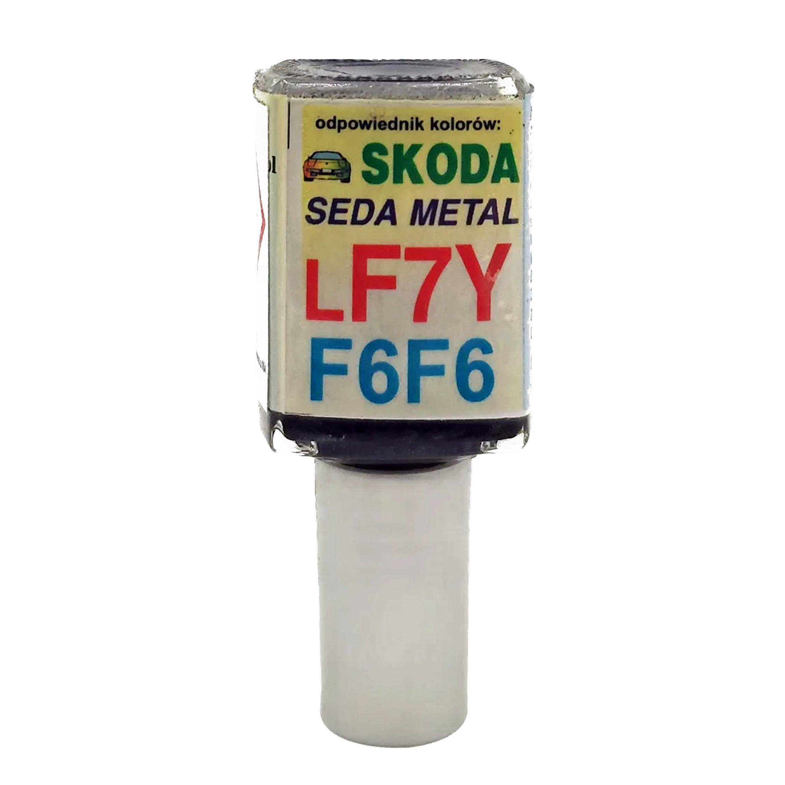 Zaprawka do rys 10ml Skoda LF7Y F6F6 F6F6 Seda Metal